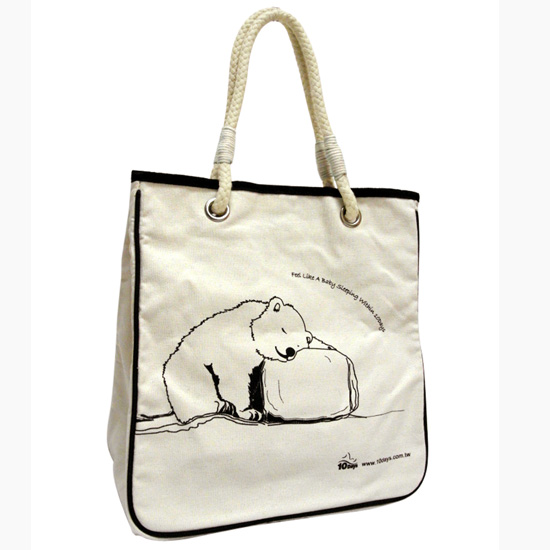 BECS11007-Canvas shopping bag