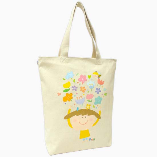 BECT11027-Canvas shopping bag