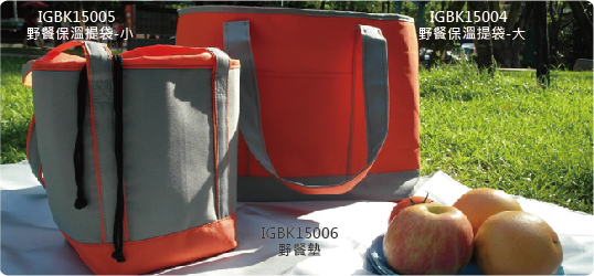 野餐組-保溫袋、野餐墊